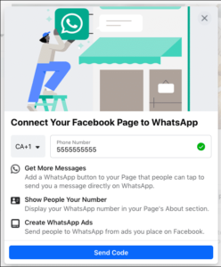 Connect your Whatsapp to business Facebook page