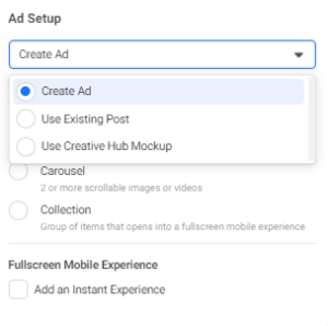 Create Ads on Facebook